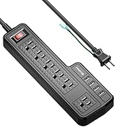 Amazon.co.jp: Micshion USB電源タップ コンセント 個別スイッチ